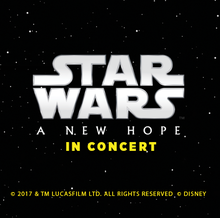 Star Wars: A New Hope in Concert